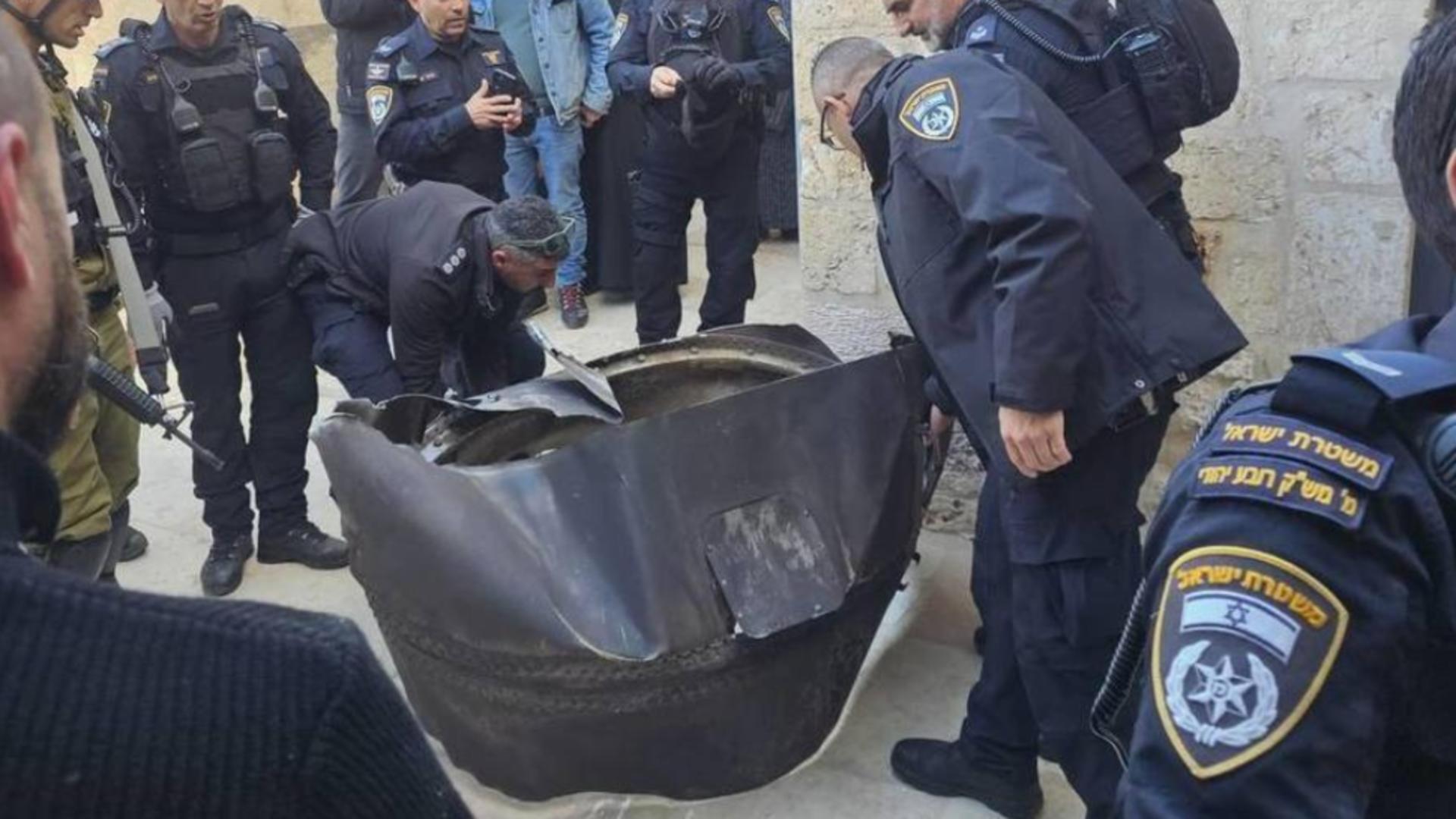 Momente de panică în Ierusalim. FOTO: X