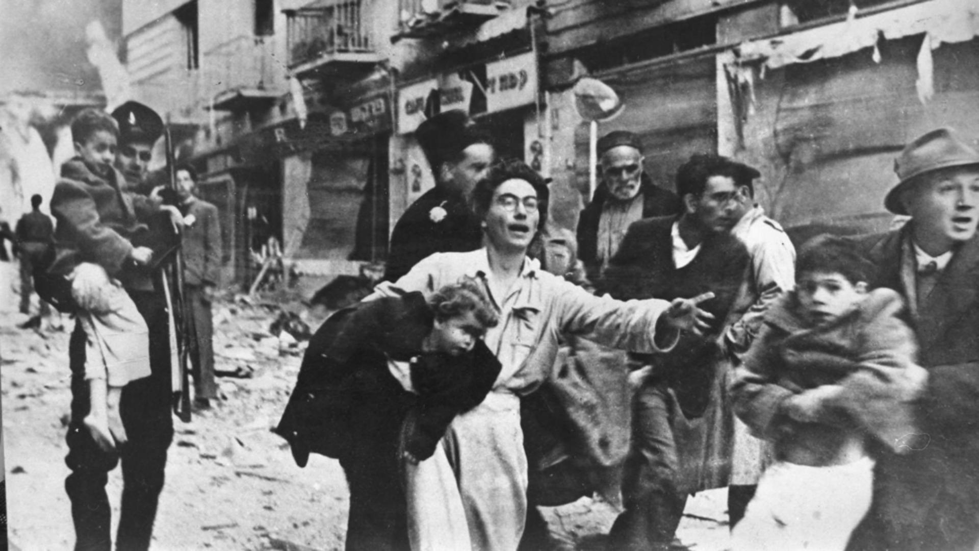 28 februarie 1947. Haos după un atac terorist pe strada Ben Yehuda din Ierusalim