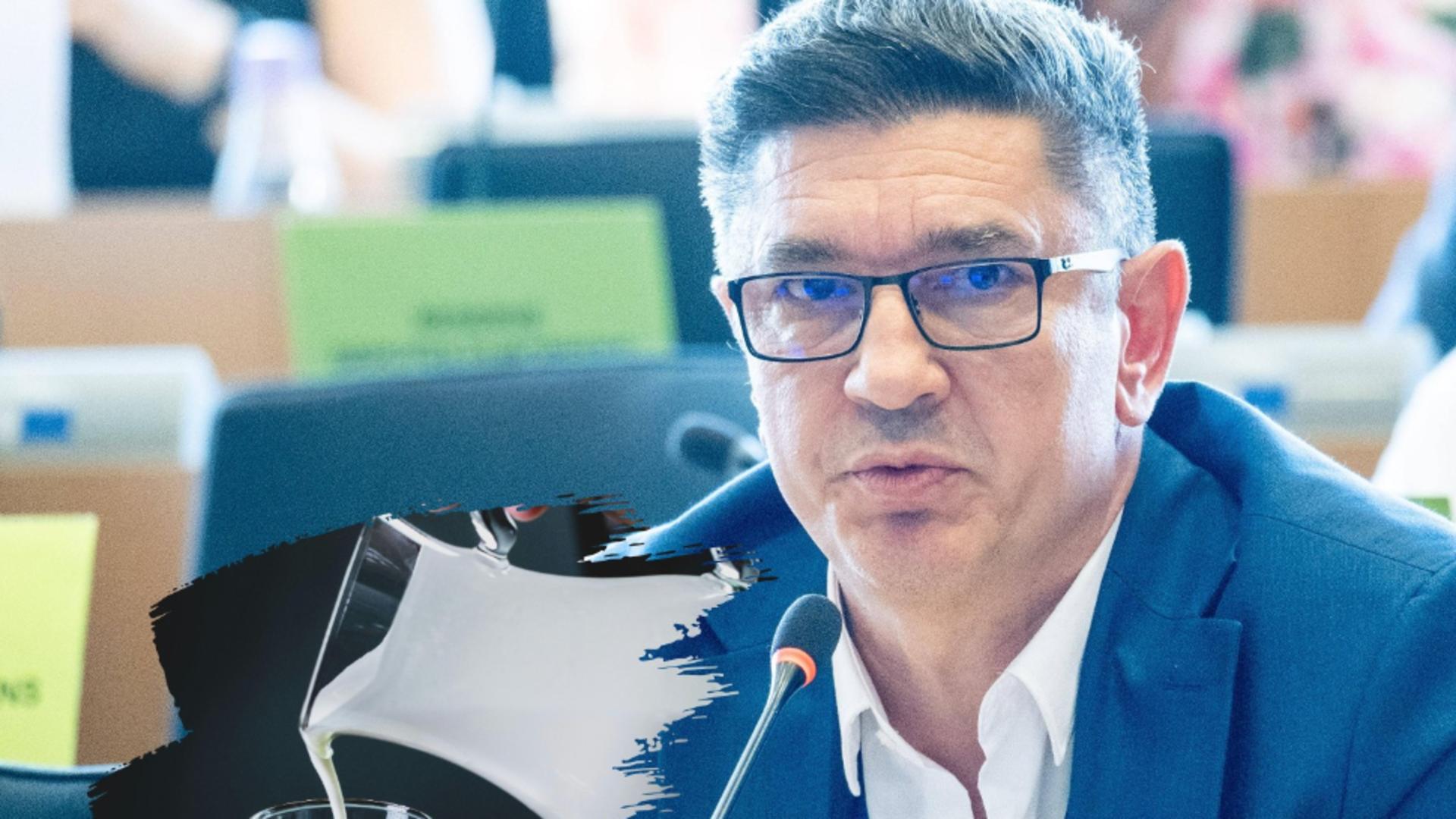 Luis Lazarus avertizează: „Avem de-a face cu o speculă cu lapte, la raft”