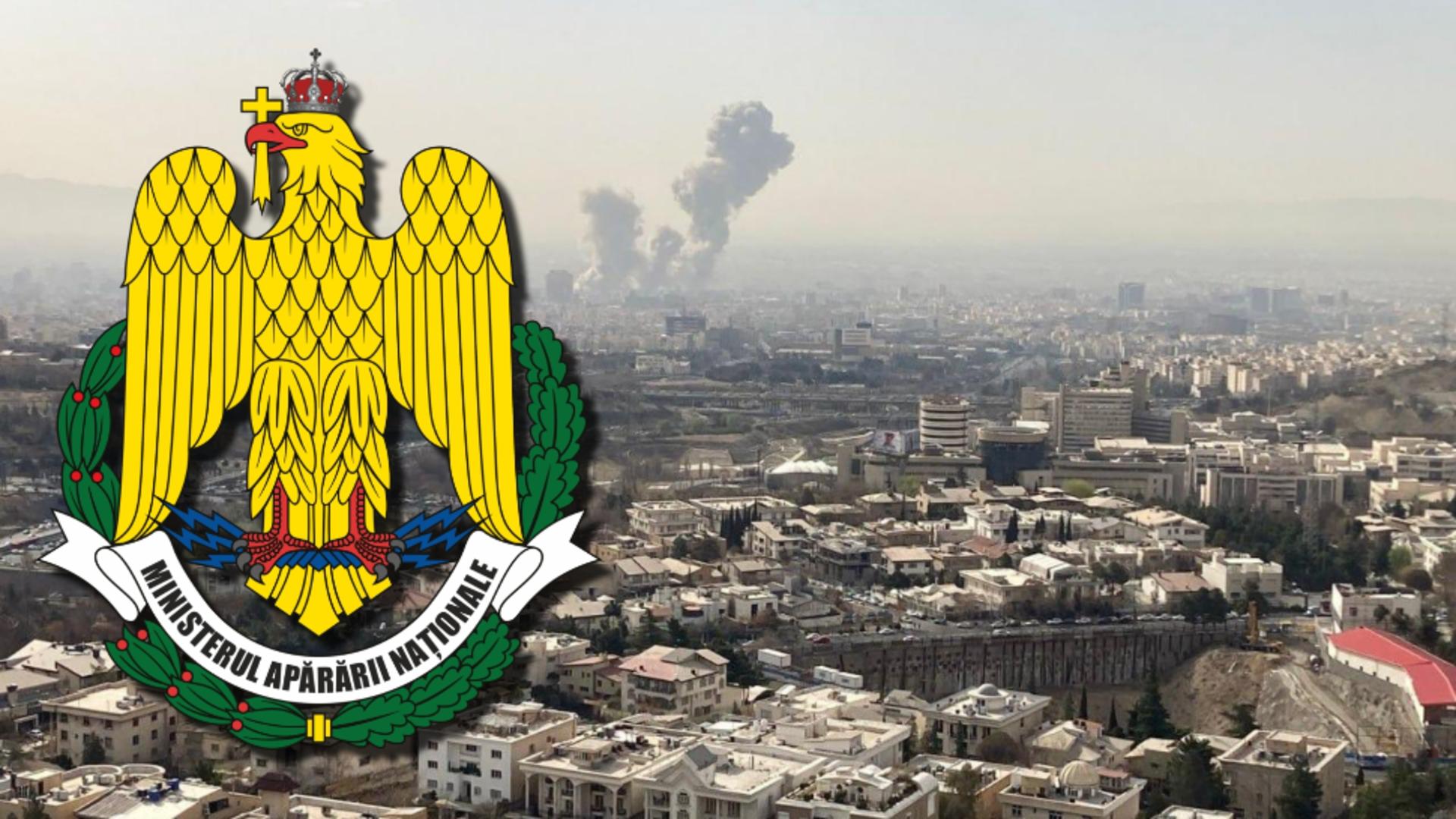 MApN, mesaj în contextul situaţiei de securitate din Iran