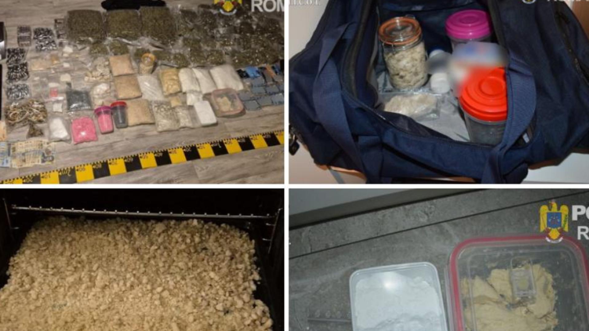 Rețea de droguri din Oradea care alimenta elevi cu droguri, destructurată