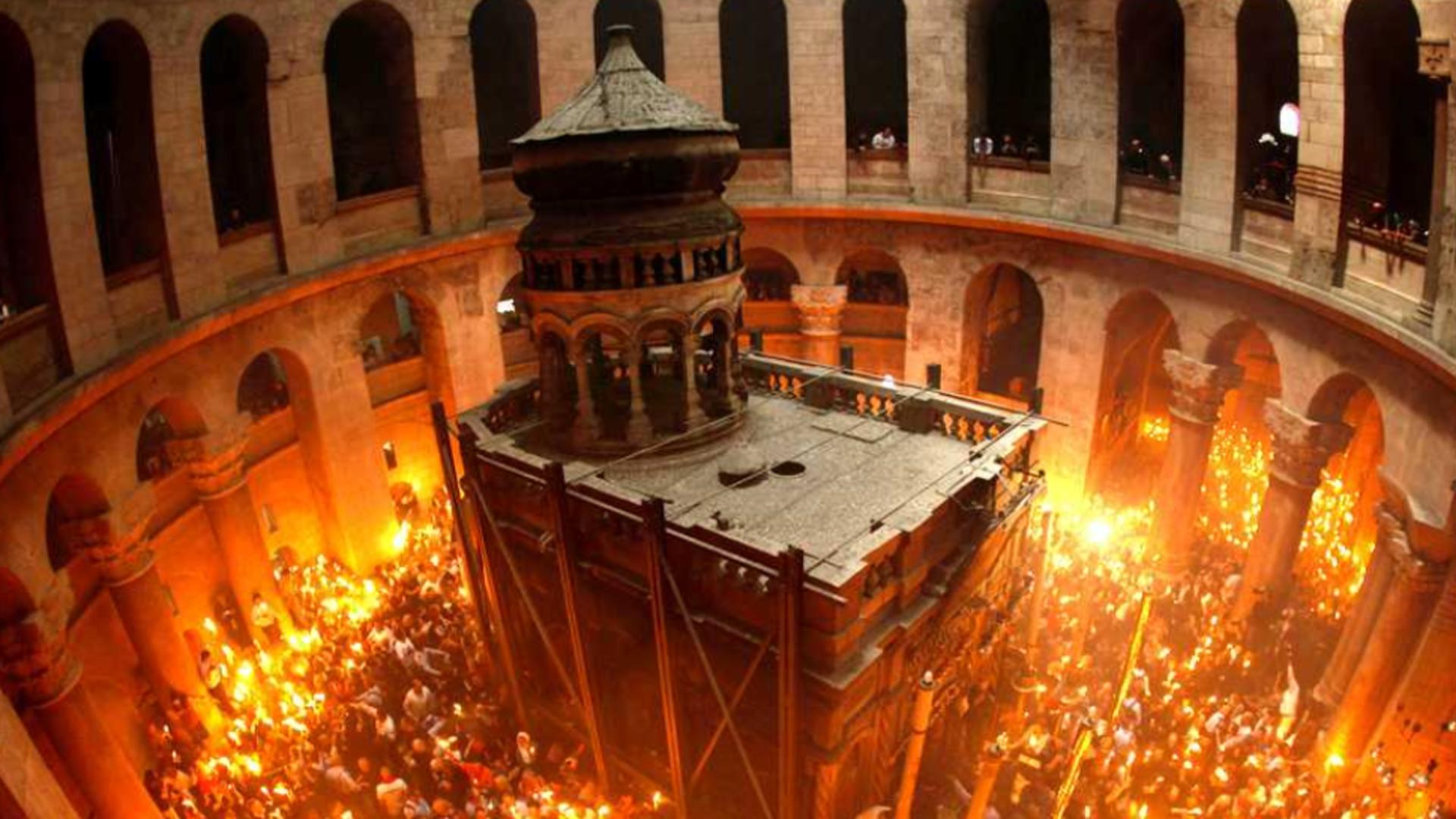 sfantul mormant ierusalim, paște, sarbatori pascale