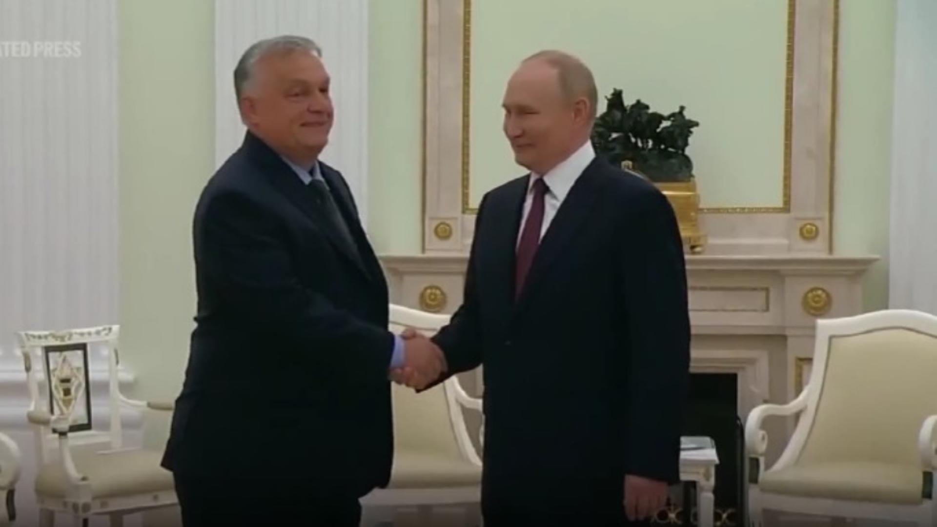 Viktor Orban și Vladimir Putin