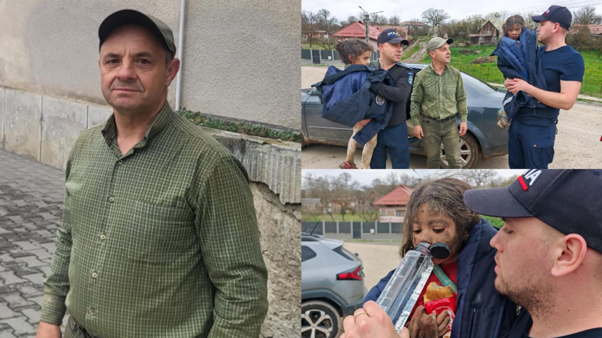 El este Aurel Frandeș, pădurarul care le-a salvat pe Rebeca și Melisa