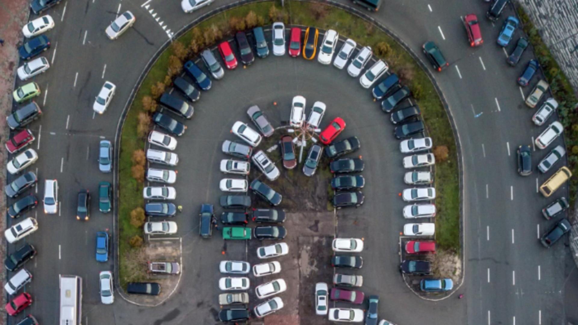 Harta parcărilor care golesc buzunarele șoferilor