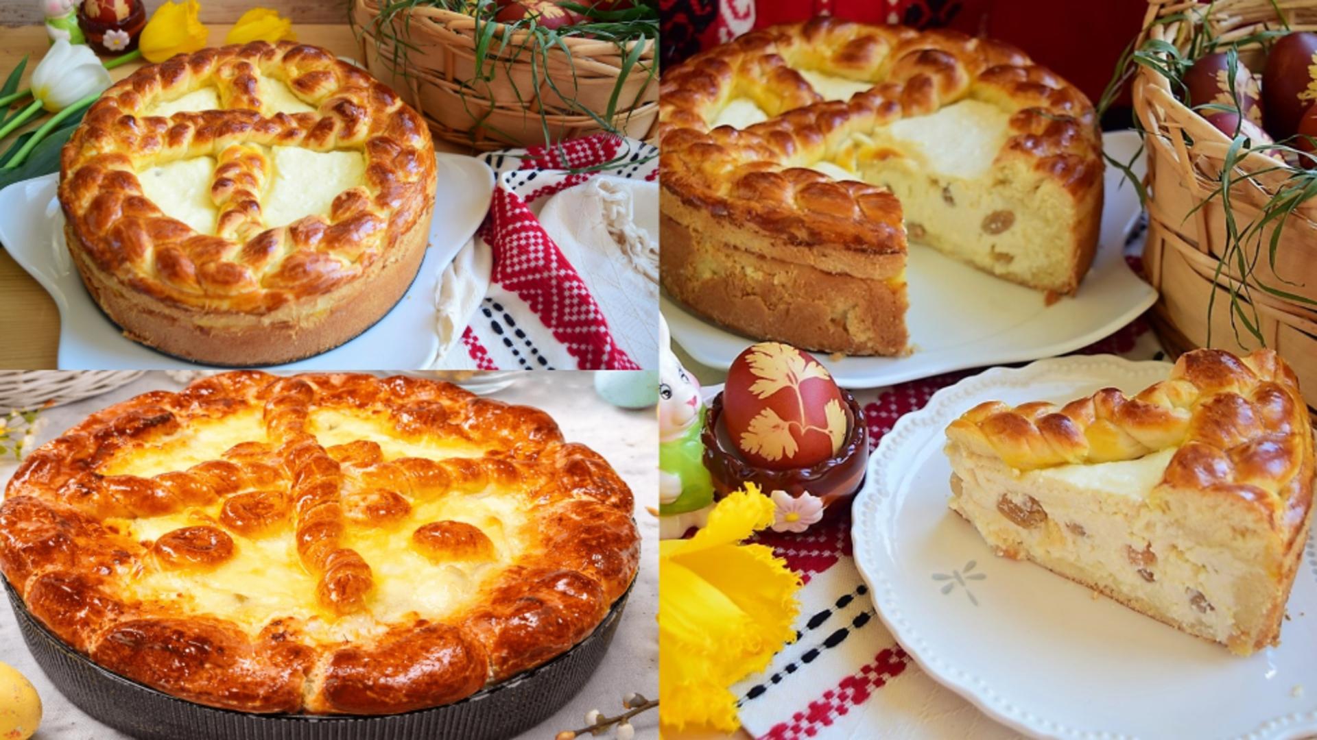 Pască cu aluat de cozonac