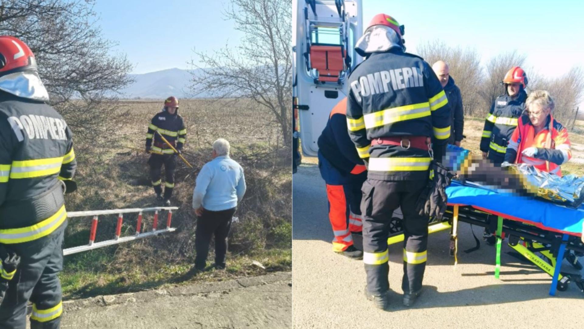 Misiune dificilă pentru pompierii din Hunedoara