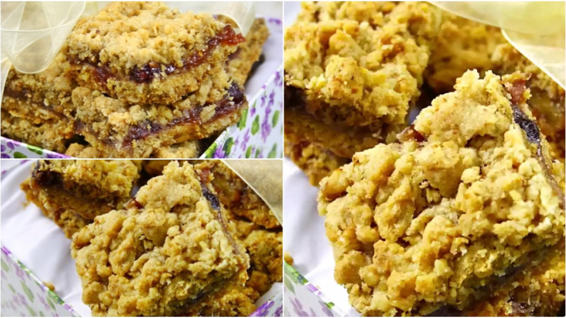 Prajitură cu merisoare și nuci de post