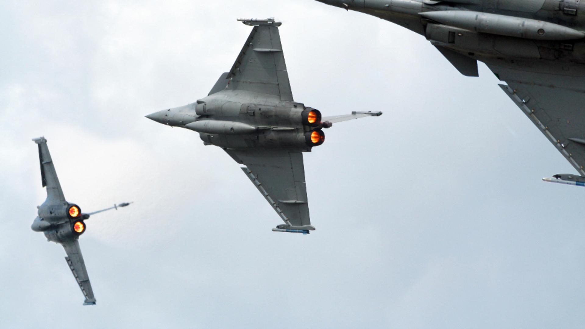 Franța trimite avioane Rafale în Emiratele Arabe Unite pentru protecția bazelor militare/ Foto: Profimedia 