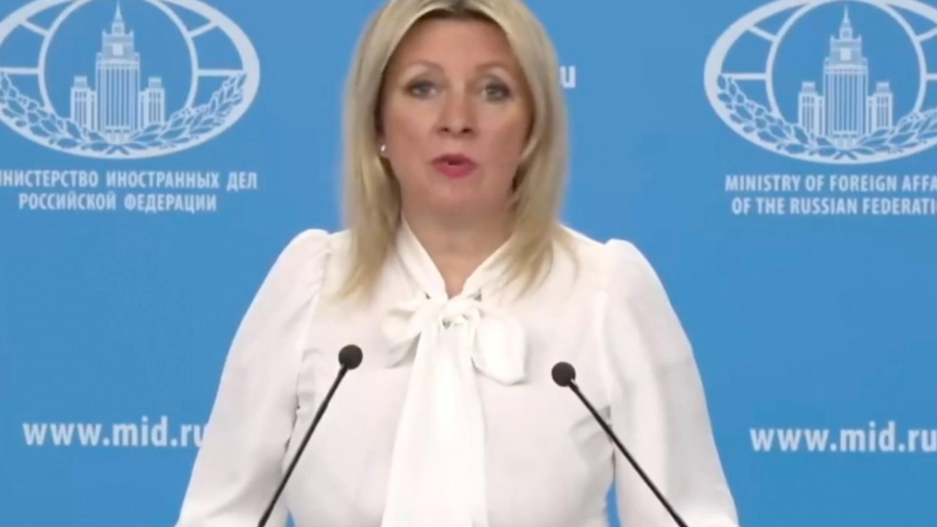 Maria Zaharova. Foto: Profimedia