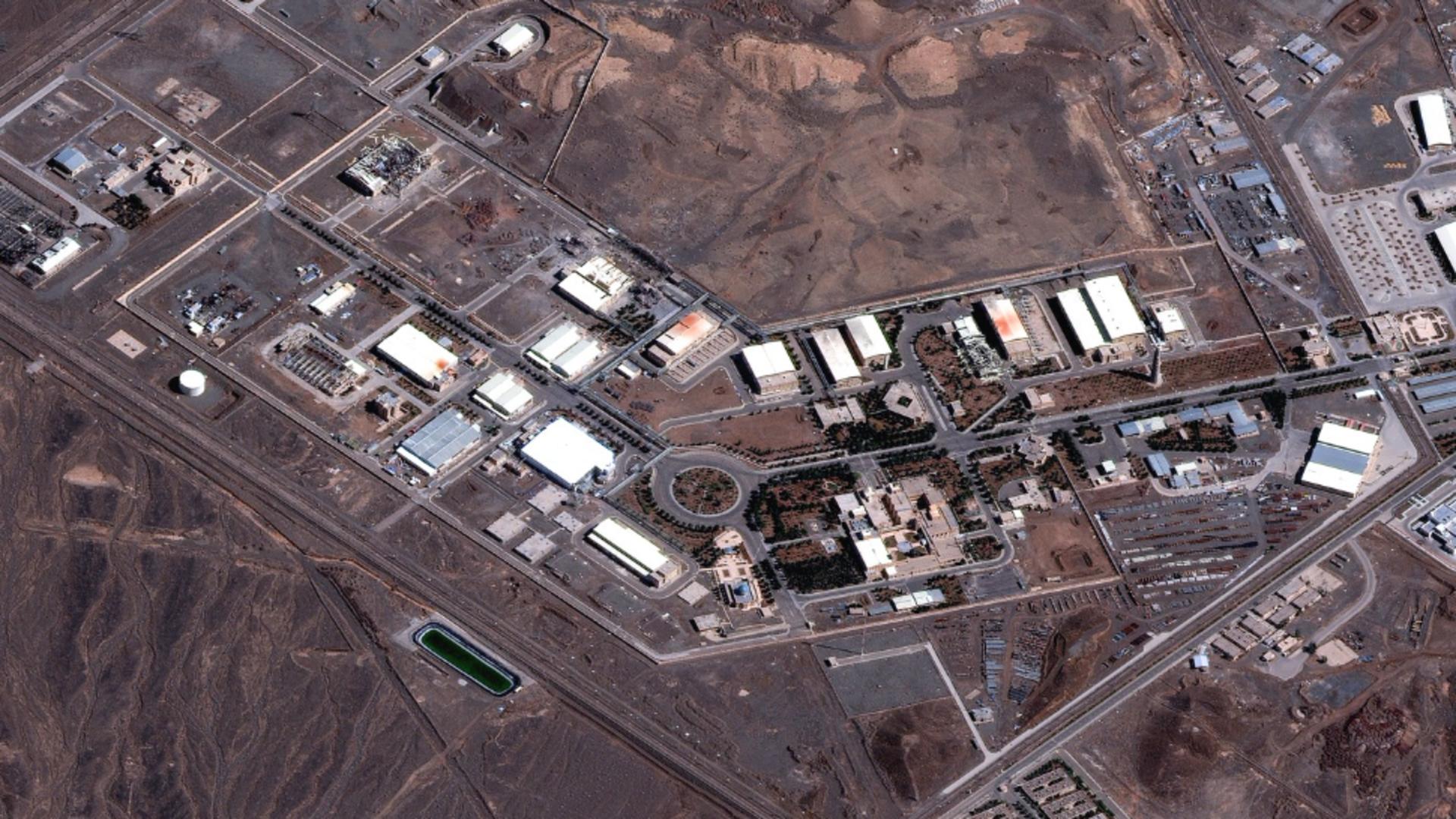 SUA și Israel, atac masiv asupra complexului nuclear de la Natanz, principala unitate de îmbogățire a uraniului (foto: profimedia)