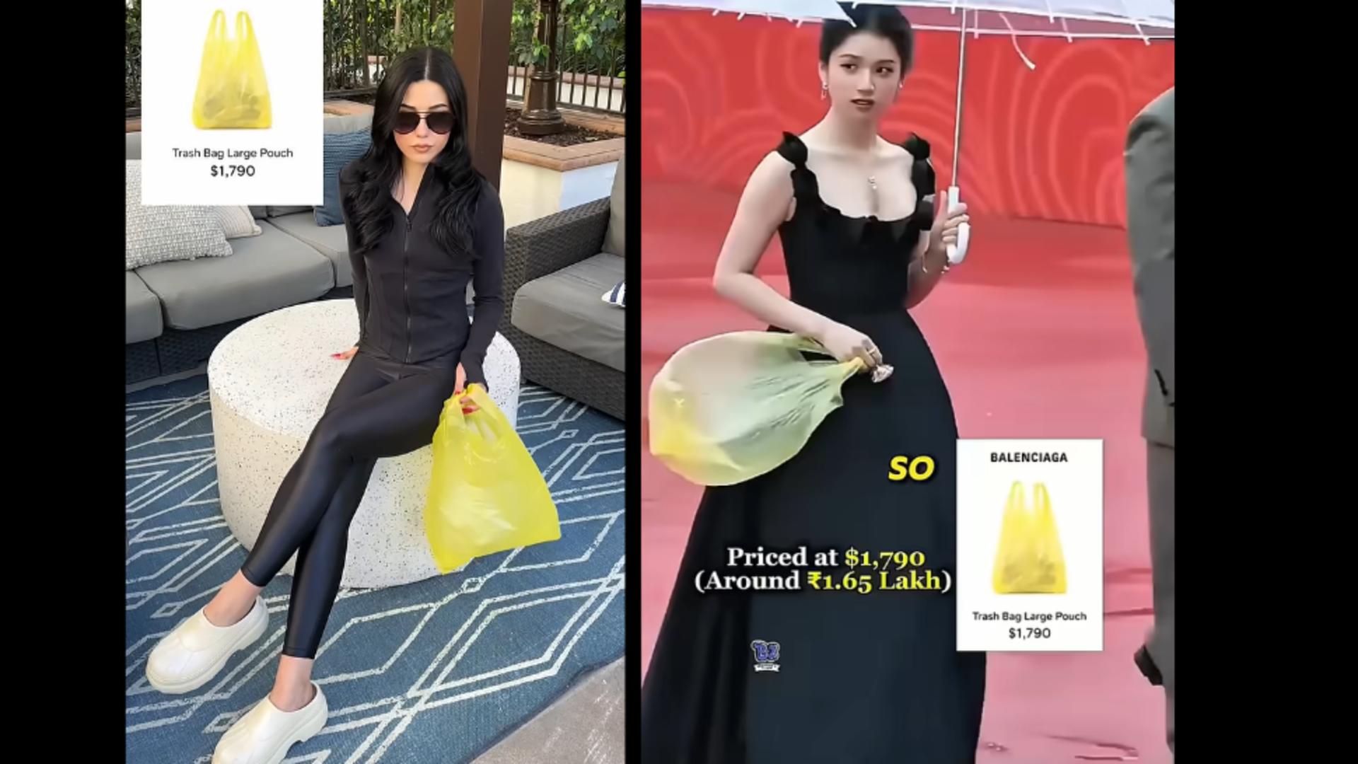 O casă de modă de fițe a ajuns să vândă o pungă de gunoi pentru 1.790 de dolari