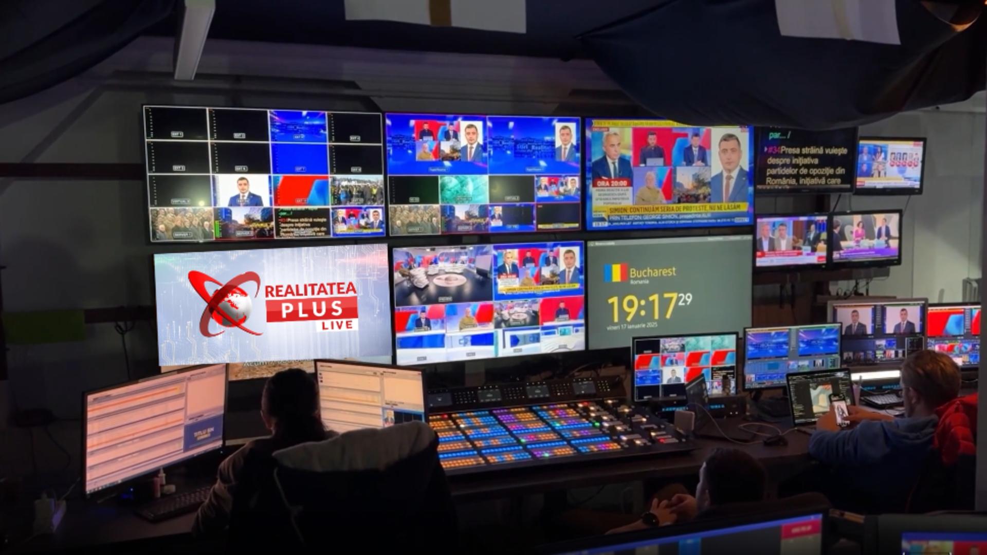 Val de susținere pentru Realitatea PLUS, după atacul sistemului controlat de Sebastian Ghiță