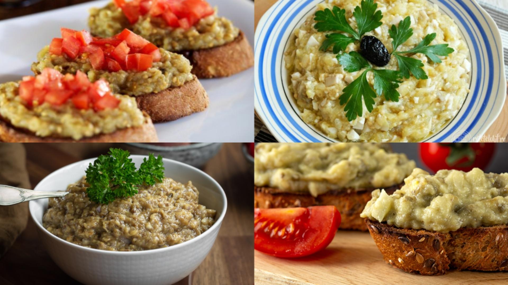 Rețetă de salată de vinete de post