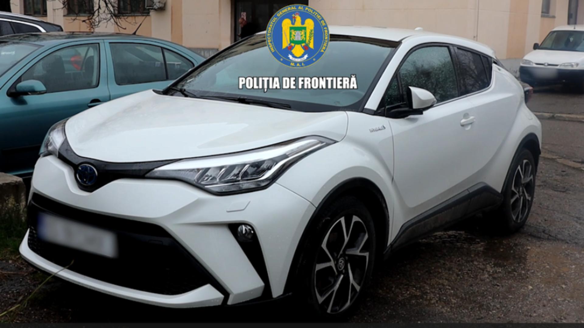 Mașină de 100.000 de lei, căutată în Danemarca, descoperită de polițiștii de frontieră ieșeni