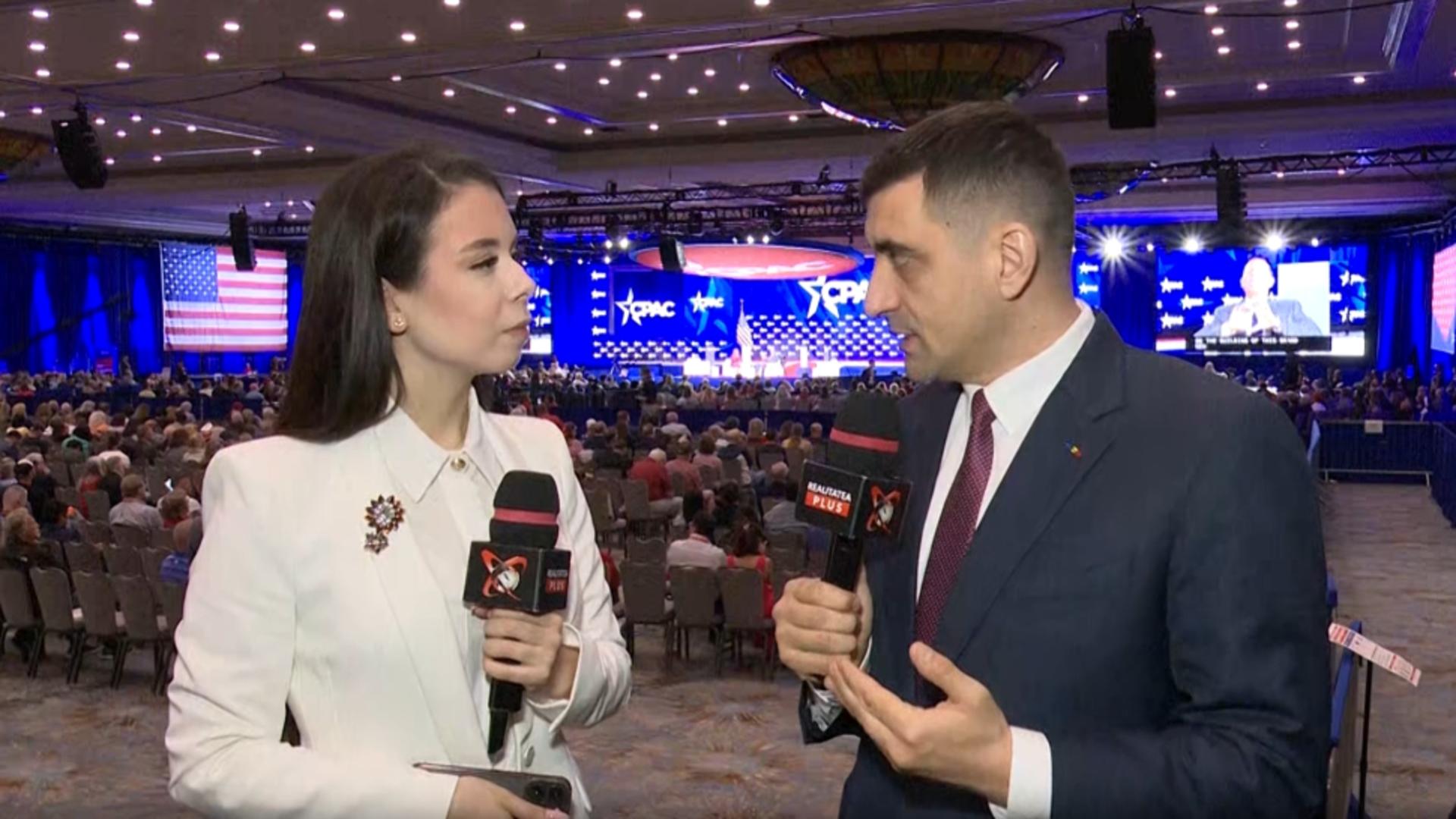 George Simion, mesaj ferm de peste Ocean