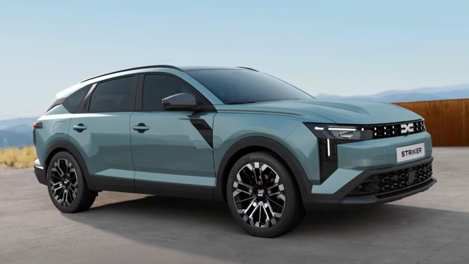 Striker, cel mai nou și mai lung model din gama Dacia.