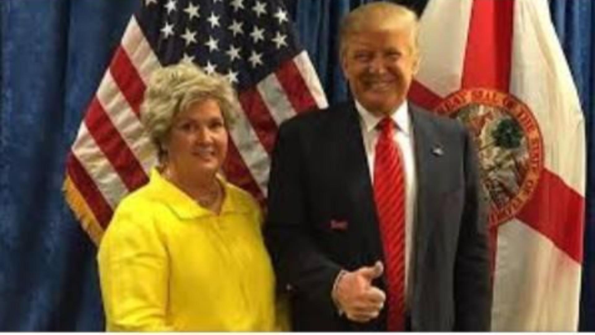 Donald Trump și Susie Wiles