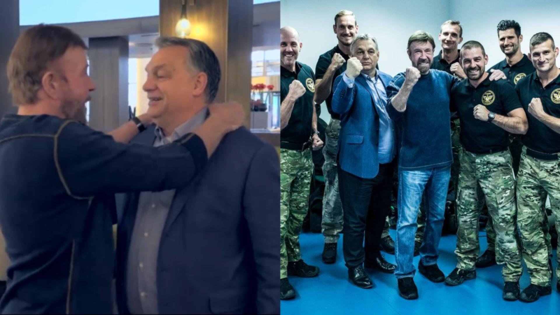 Reacția lui Viktor Orban după moartea lui Chuck Norris
