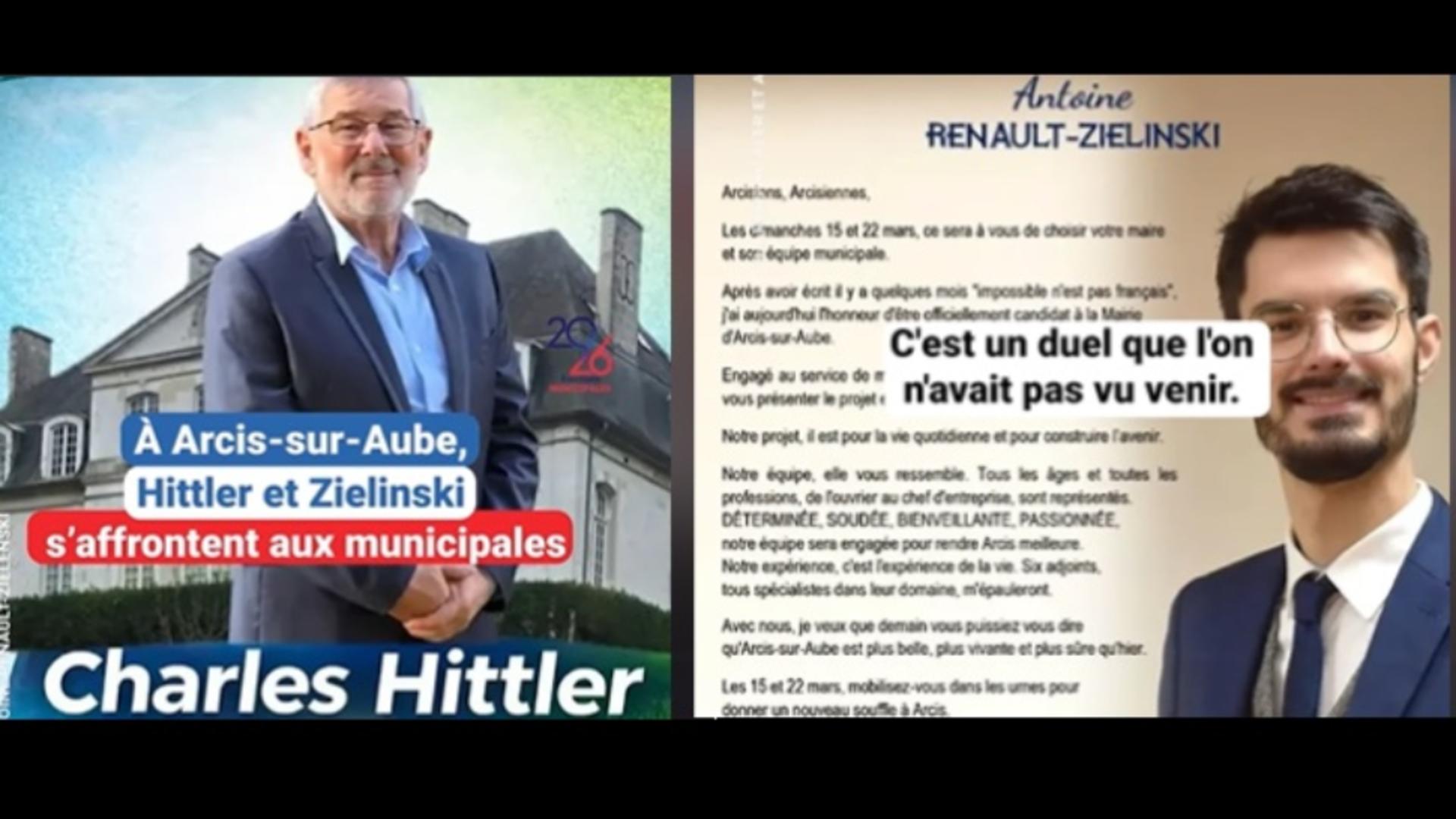 Bătălie electorală între Hittler și Zielenski