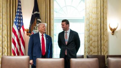 Donald Trump și Charlie Kirk