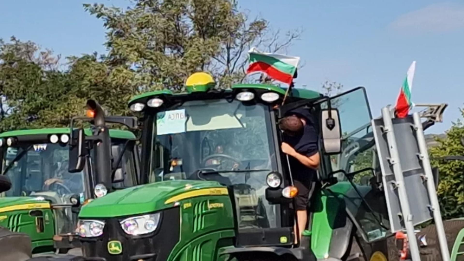 Protest al agricultorilor bulgari