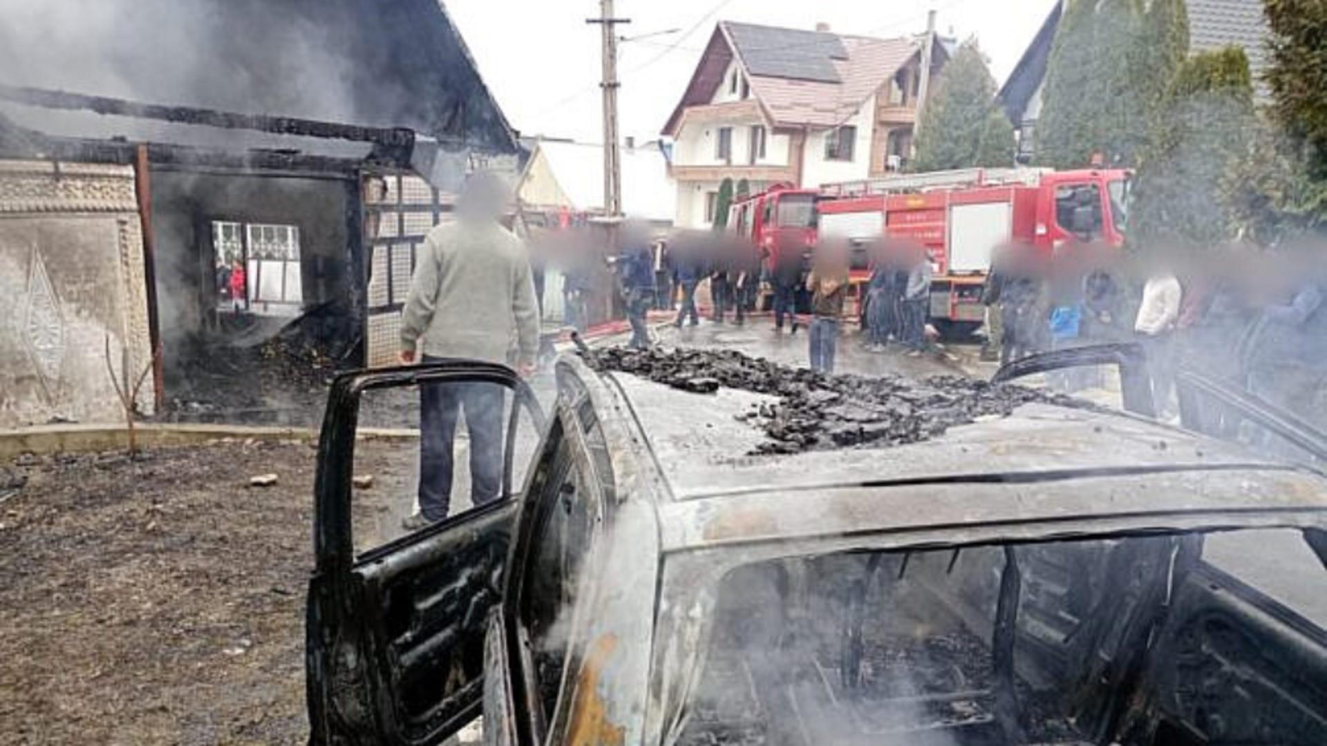 Incendiu Suceava. Foto: SVNews.ro.