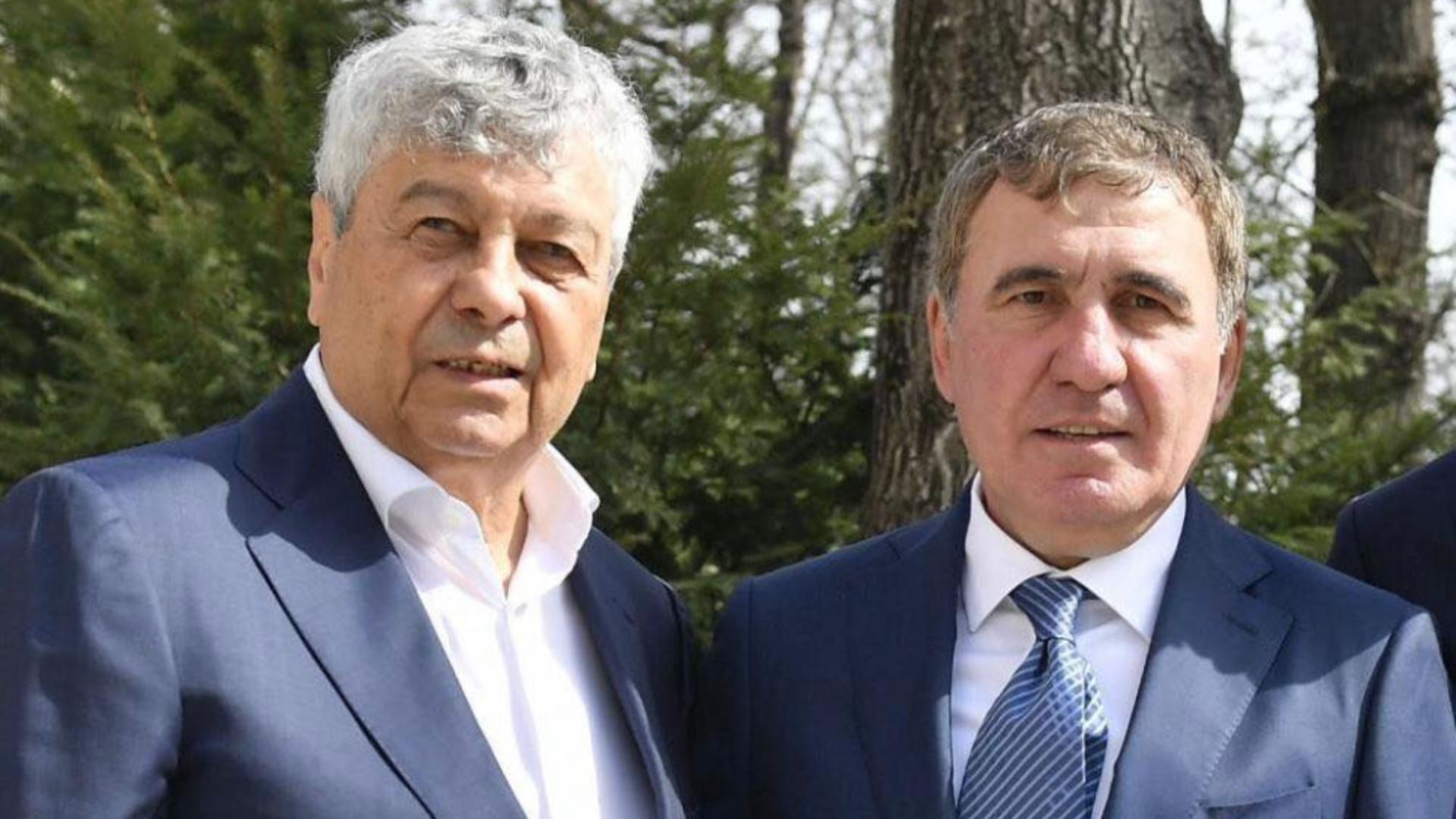 Mircea Lucescu și Gheorghe Hagi