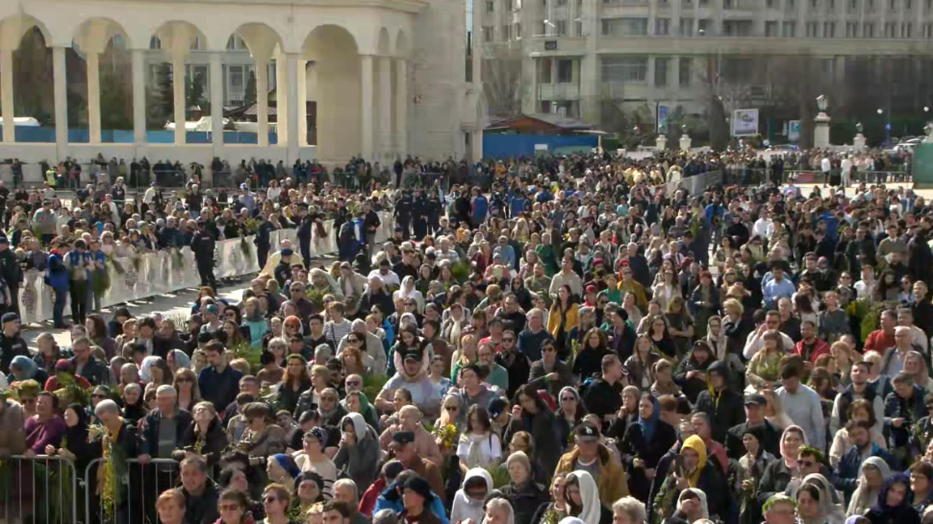 Procesiunea de Florii 2026 din București.