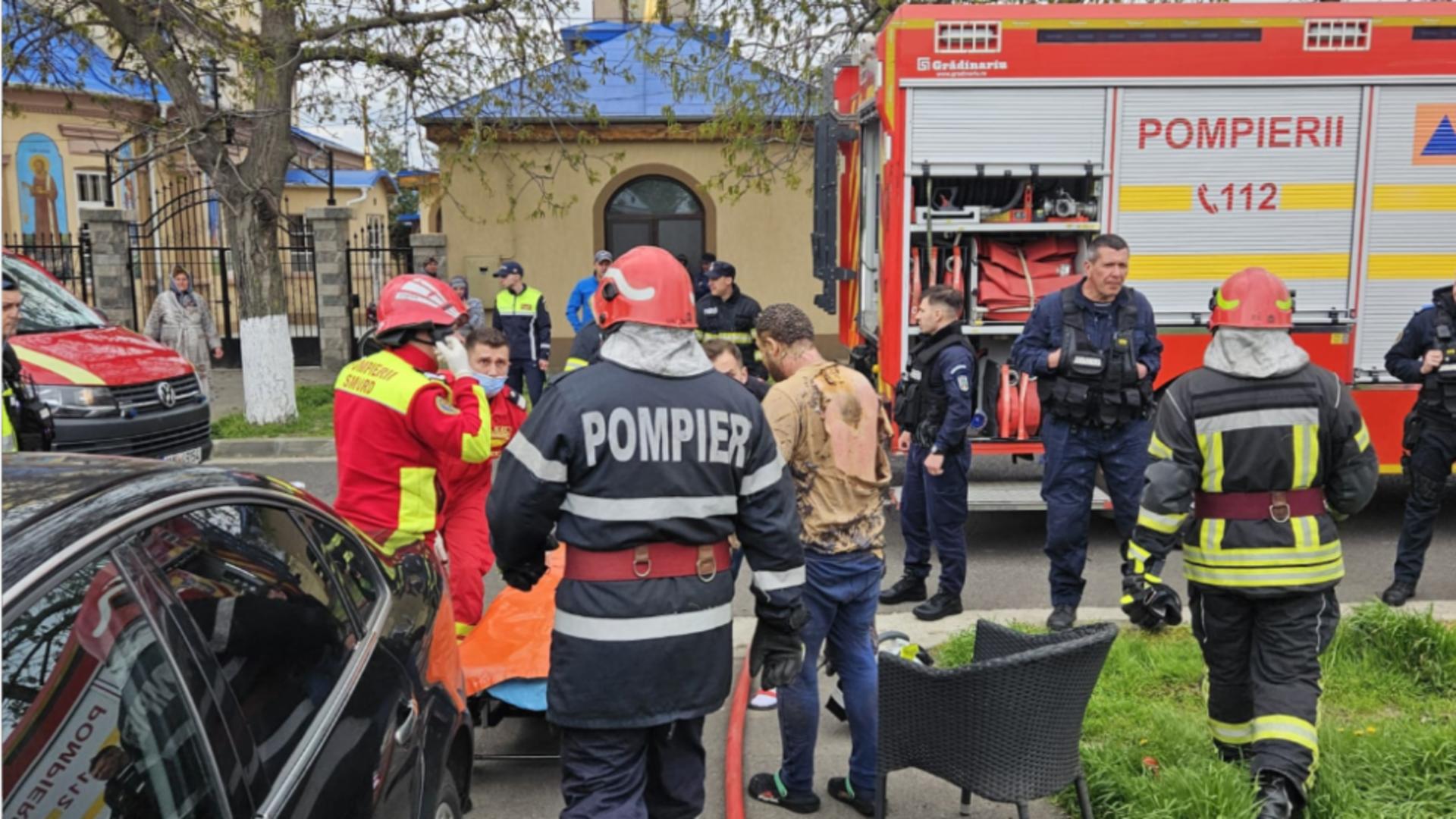 Explozie Brăila. Sursa foto: Monitoruldegalati.ro.