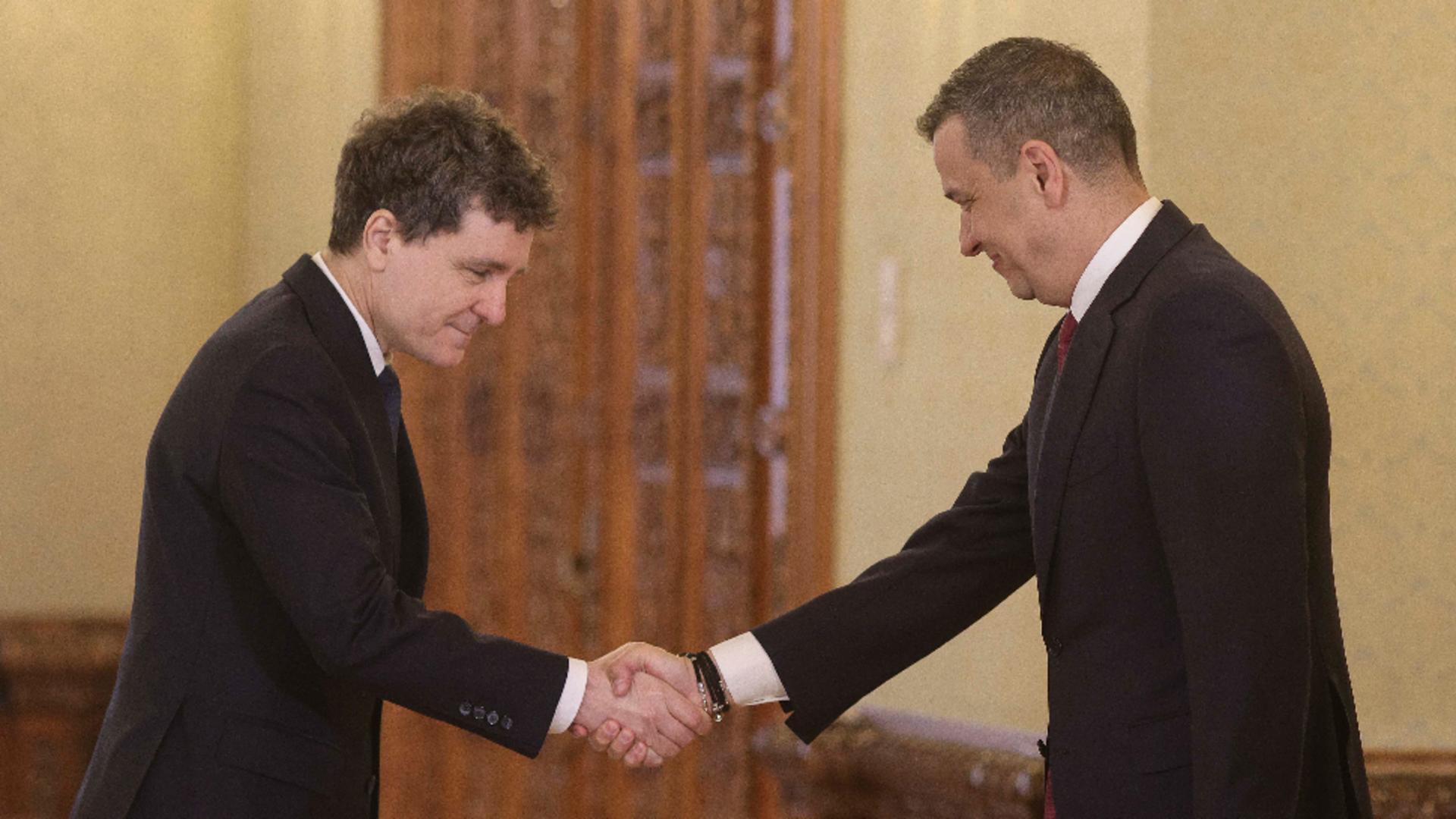 Nicușor Dan și Sorin Grindeanu