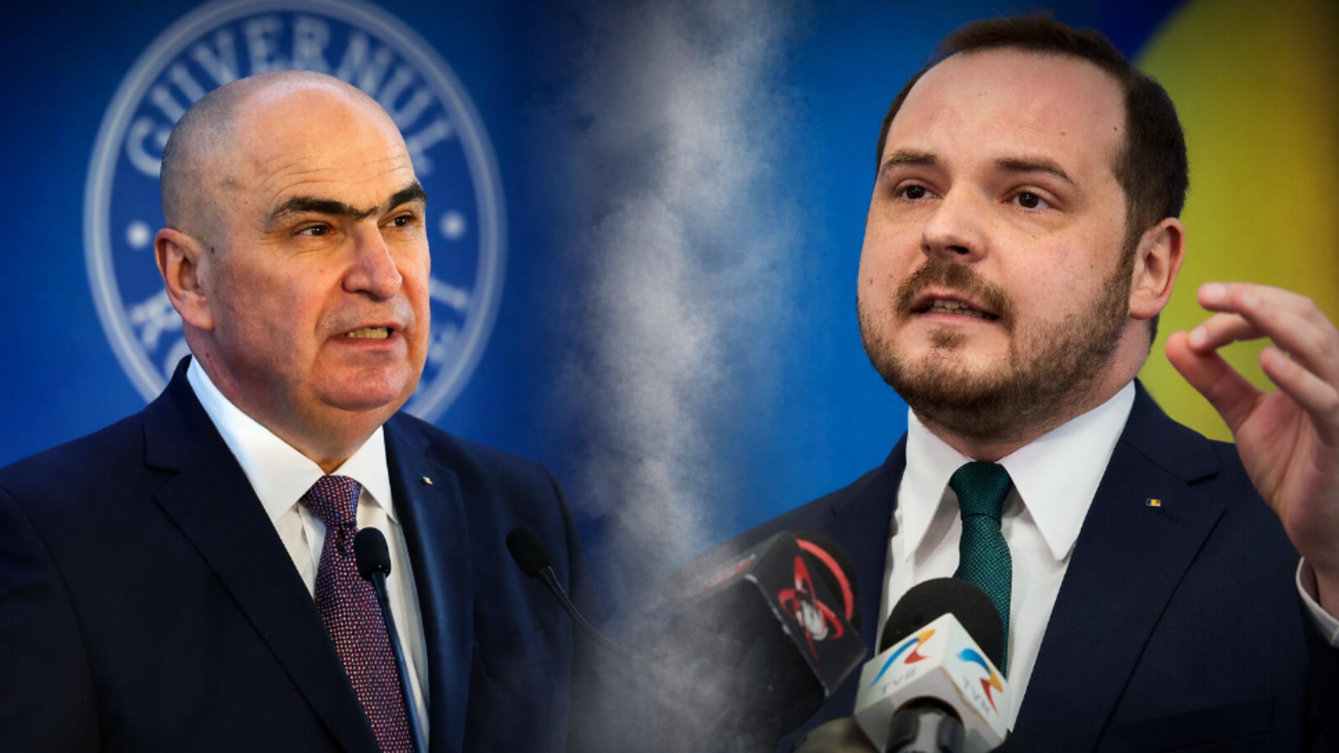 Ilie Bolojan și Alexandru Rogobete