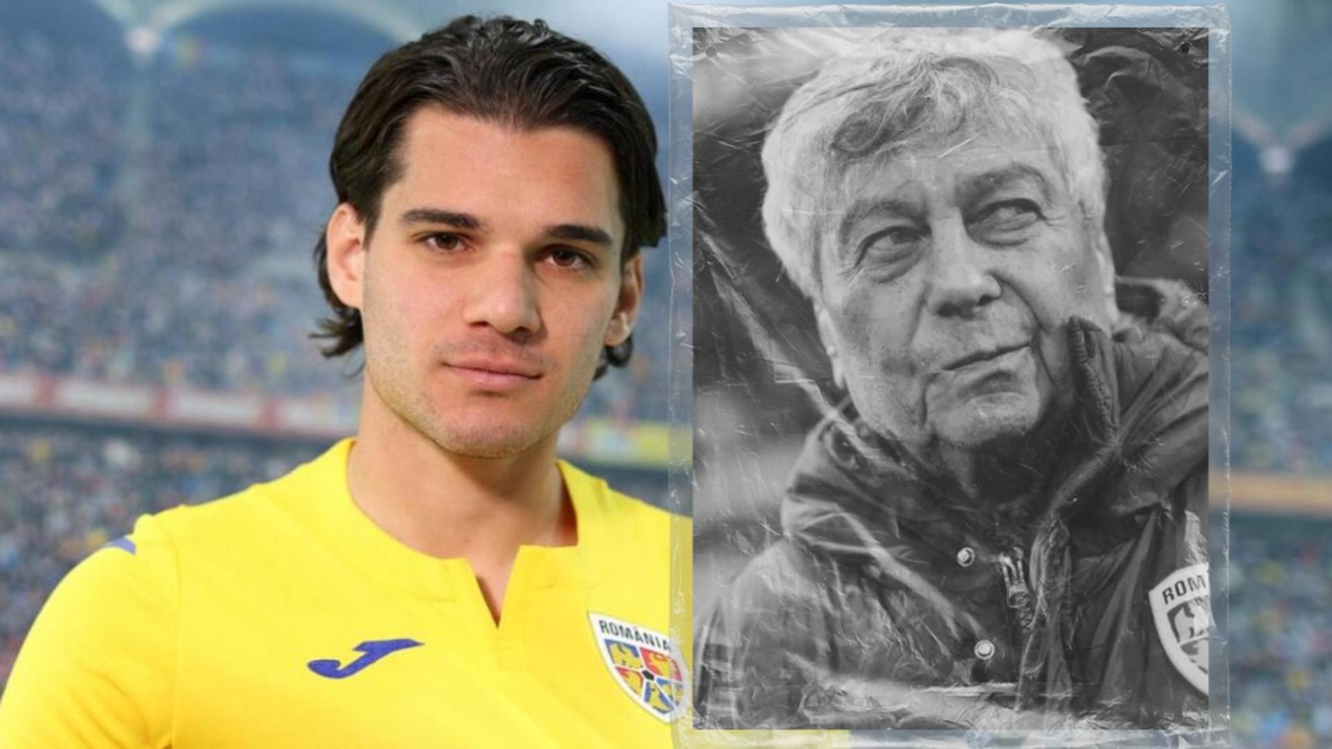 Ianis Hagi și Mircea Lucescu