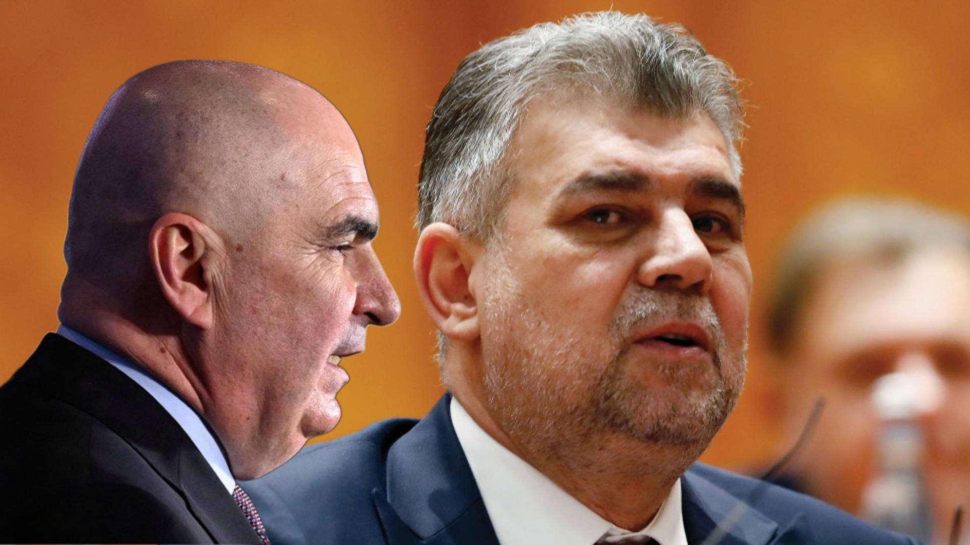 Fostul premier Marcel Ciolacu.