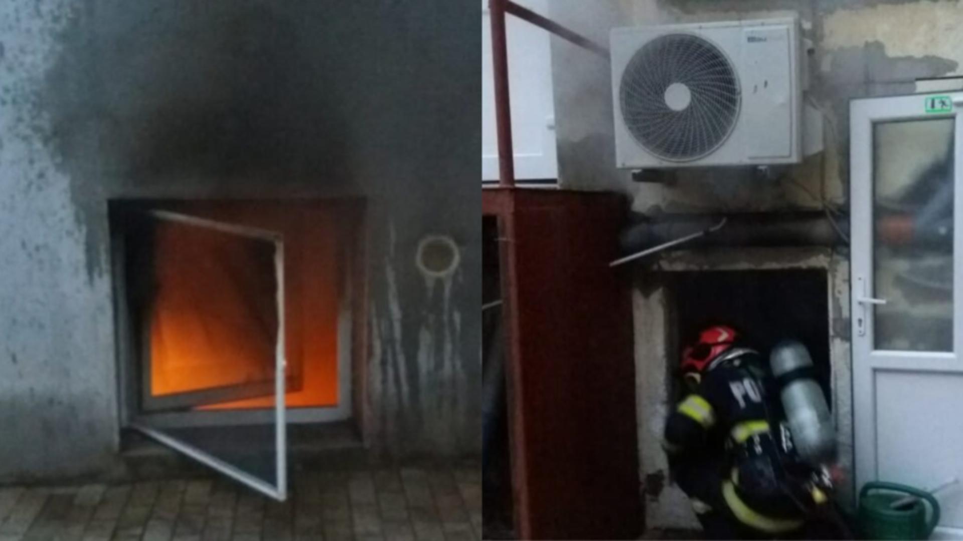 Incendiu la un cămin de bătrâni din Târgu Secuiesc