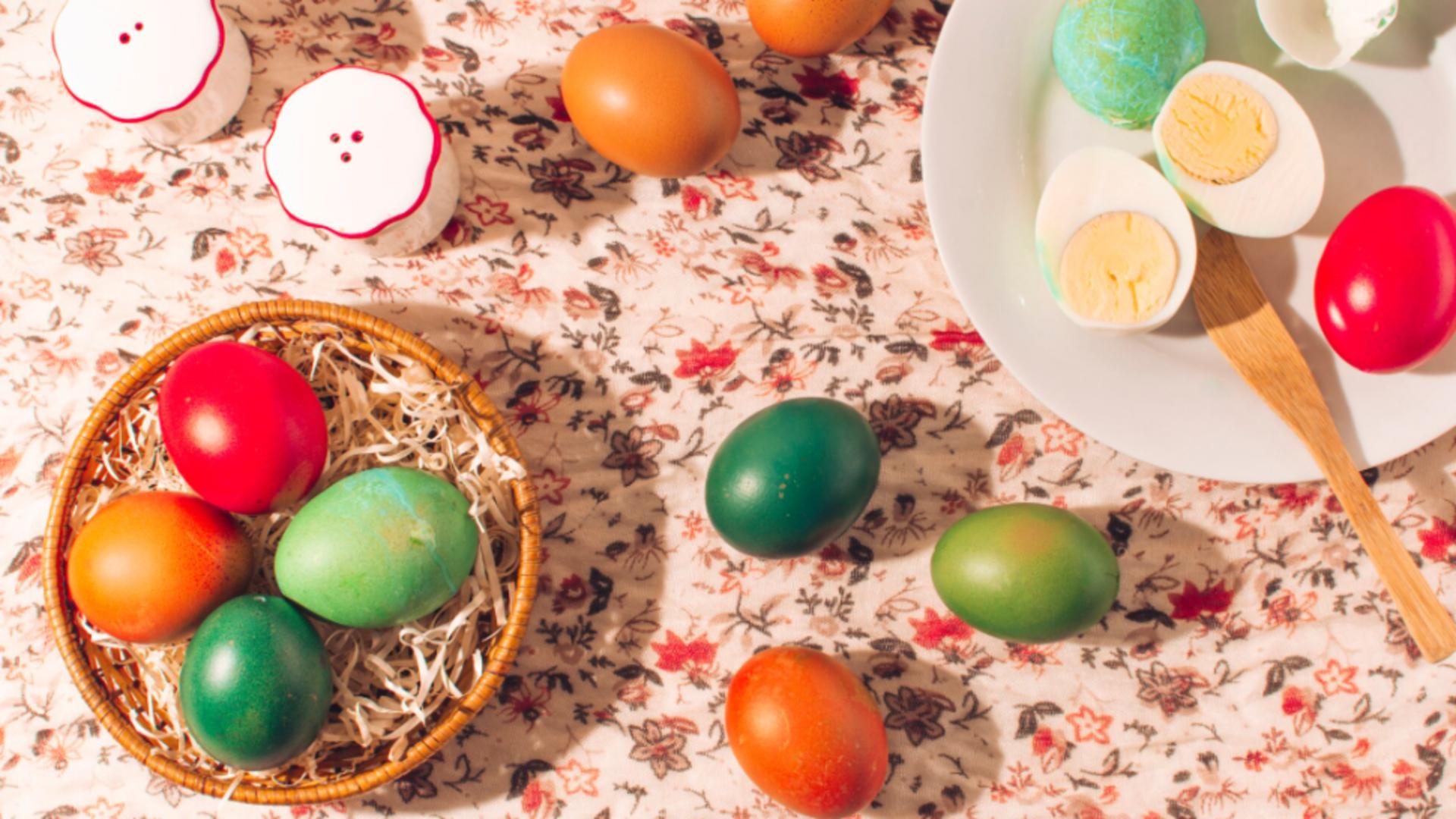 Cât rezistă ouăle fierte după Paște.