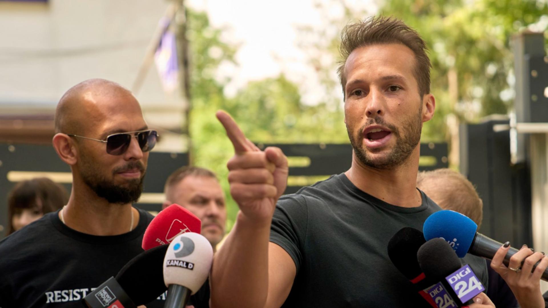 Tristan si Andrew Tate (Profimedia)