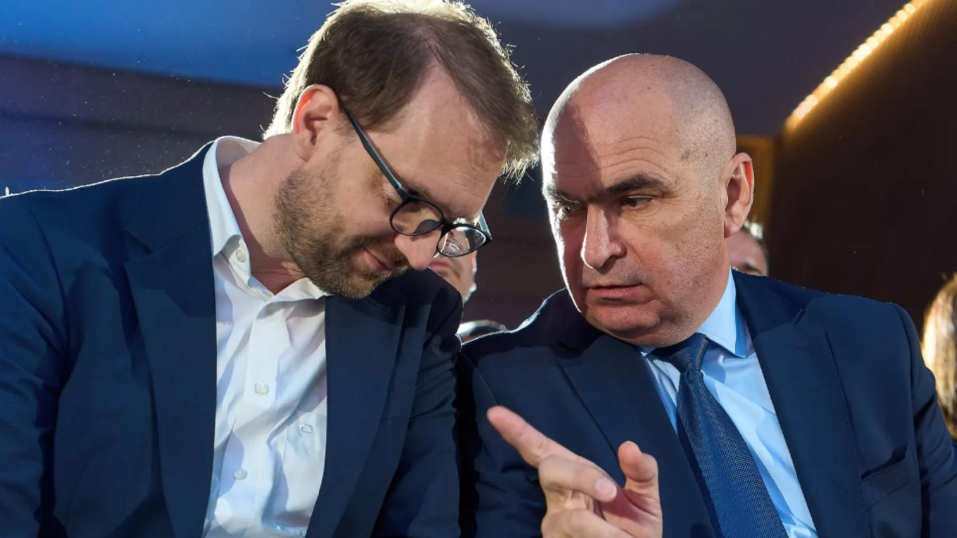 Dominic Fritz și Ilie Bolojan (foto: Profimedia)