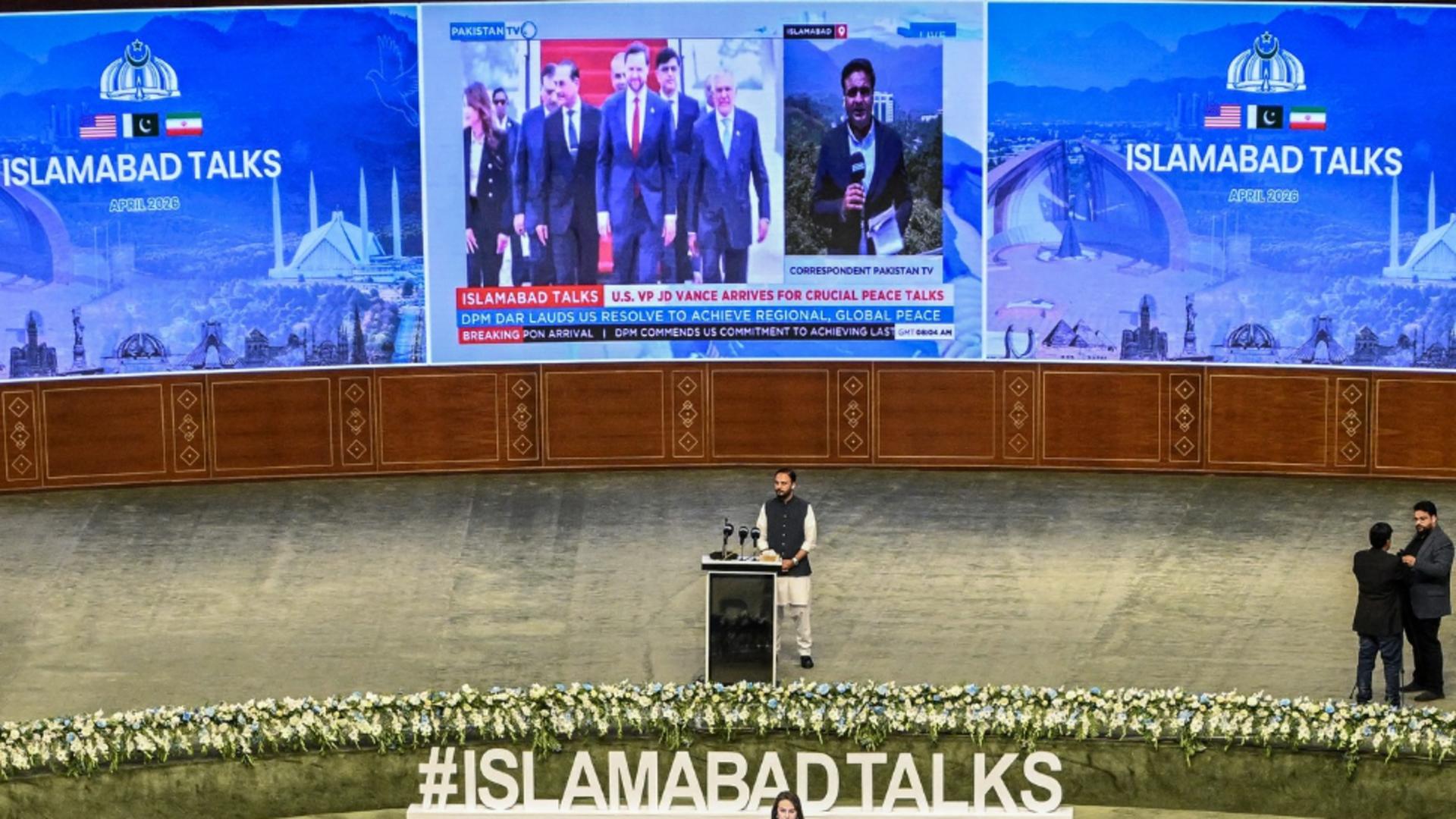 Centrul de presă de la Islamabad (Profimedia)