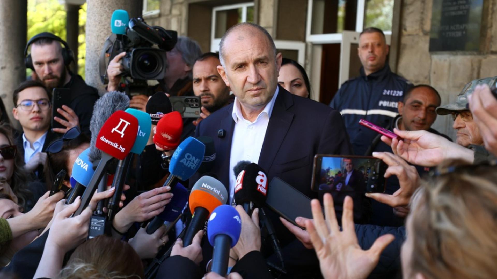 Rumen Radev. Foto: Profimedia