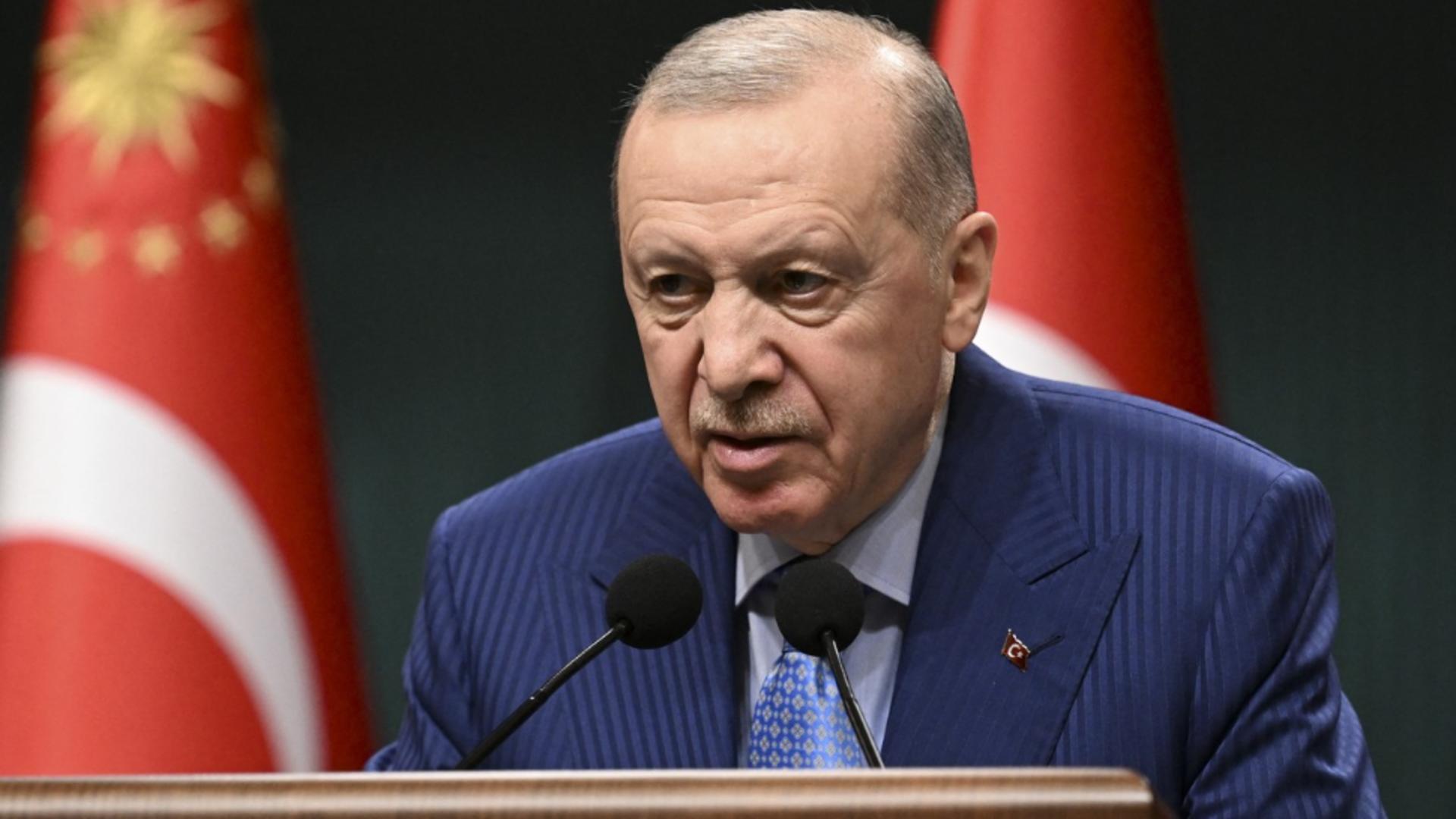 Recep Tayyip Erdogan. Foto: Profimedia