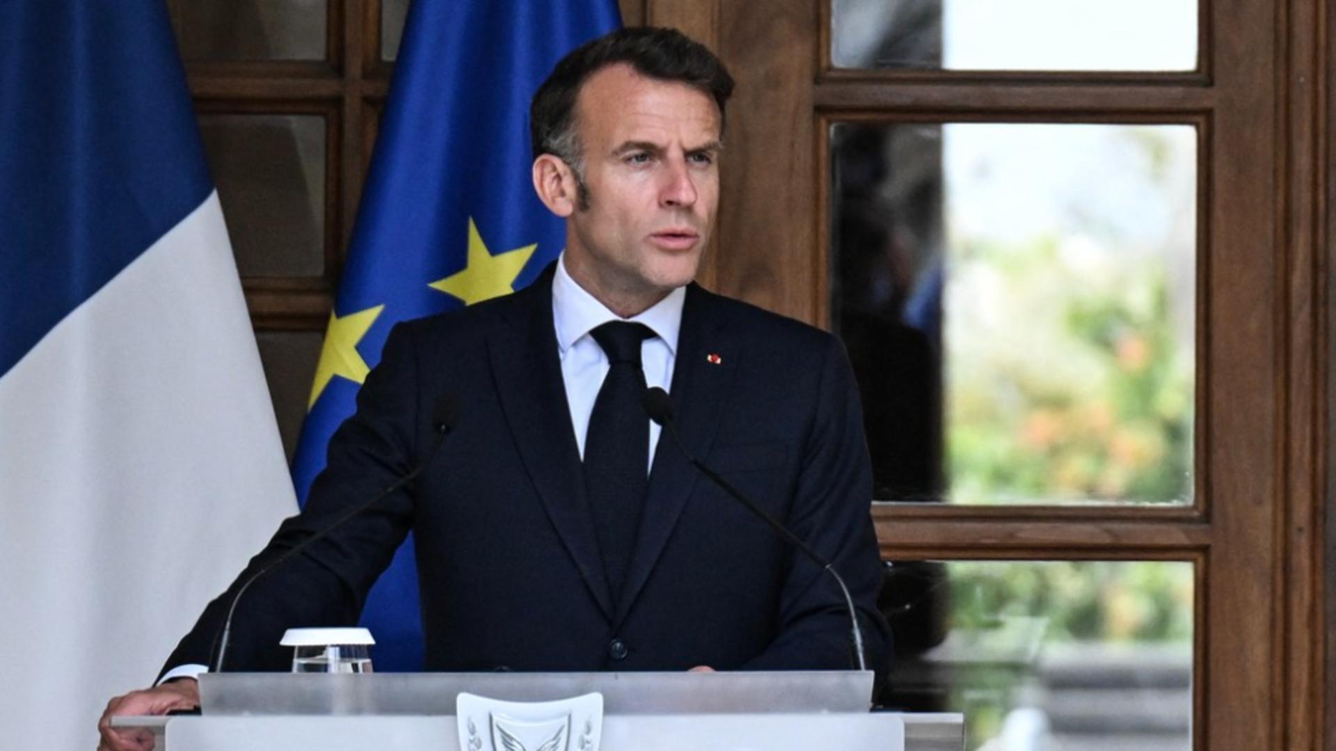 Emmanuel Macron. Foto: Profimedia