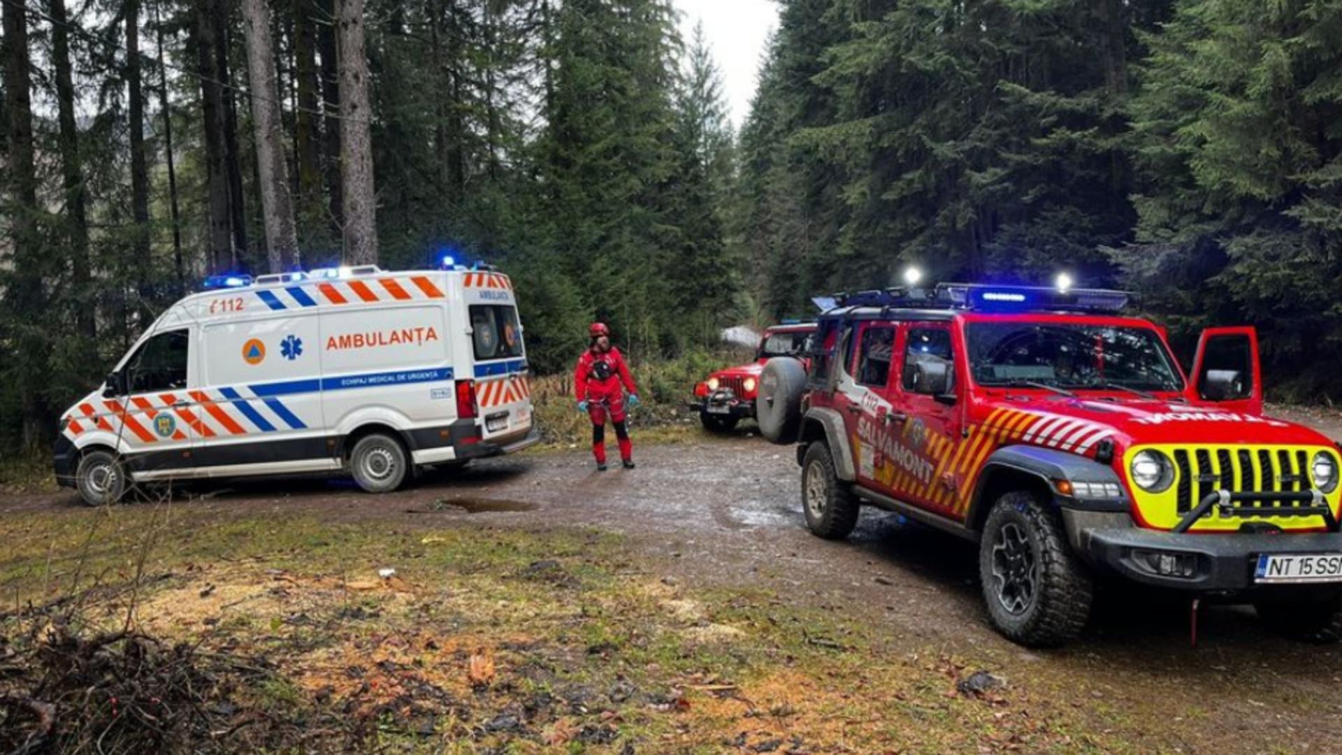 Misiuni dificile în Masivul Ceahlău și în Stațiunea Durău. FOTO: Salvamont