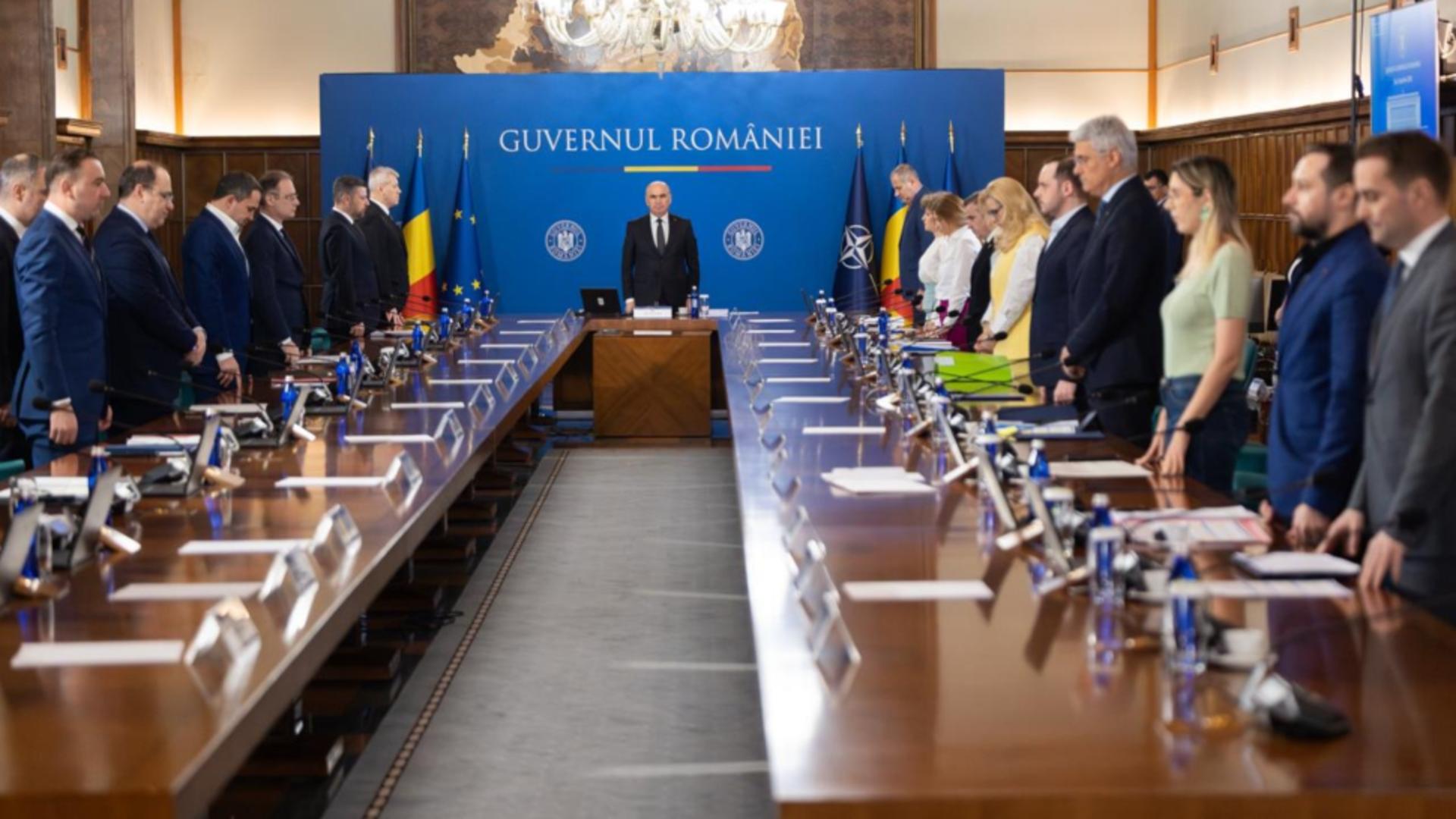 Guvernul Romaniei. FOTO: Facebook