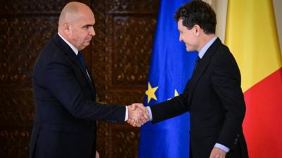 Întâlnire de taină între Ilie Bolojan și Nicușor Dan. Foto: Profimedia